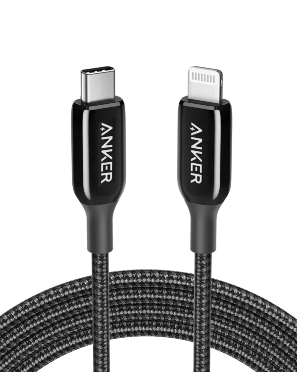 Anker PowerLine+ III USB-C to Lightning Cable (3ft Nylon)