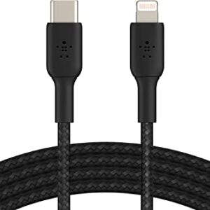 Belkin Braided USB-C to Lightning Fast Charging Cable 3.3ft