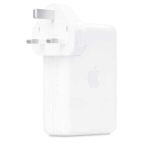 Apple 140W USB-C Power Adapter offers fast efficient charging at home, in the office, or on the go.