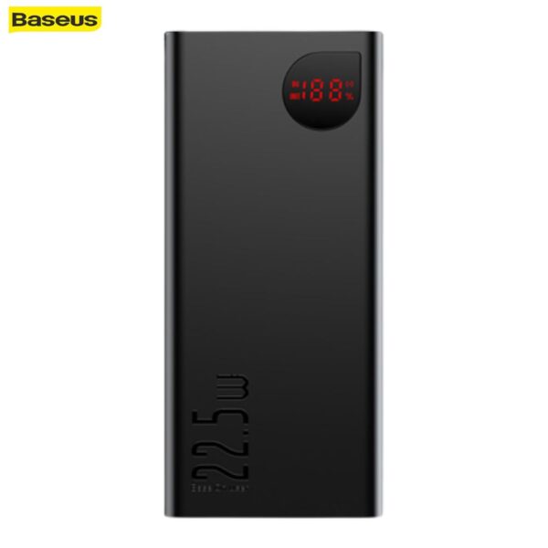 Baseus Power Bank Adaman 22.5w 20000Mah PPAD000101 Metal Digital Display Quick Charge Power Bank - Image 2