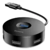 Baseus 4 USB Port HUB USB C to Multi Ports USB3.0 USB 3.0 Type C HUB Splitter For Macbook Pro Air PC Computer USB-C Type-C HAB Adapter