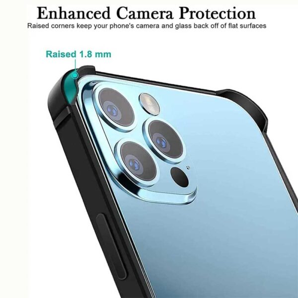 DFANS Design Bumper Case Aluminum Frame Metal Slim for iPhone 12 Series - Image 4