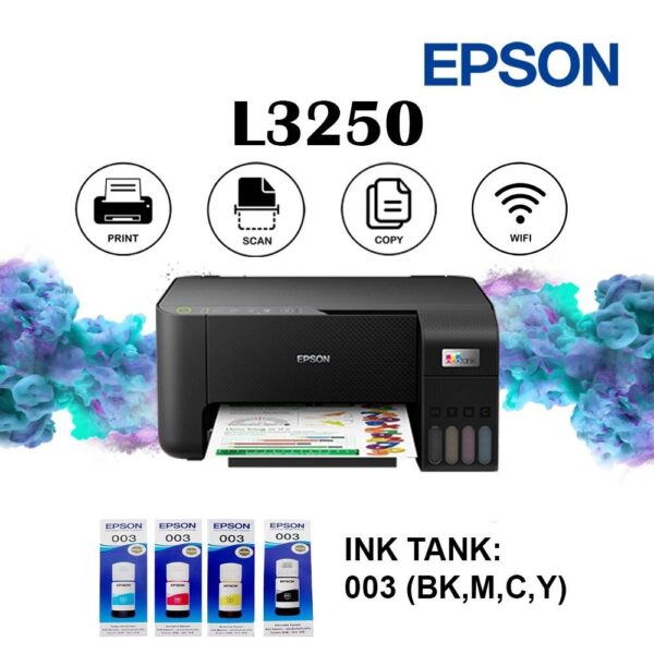 Epson EcoTank L3250 A4 Wi-Fi Multifunction InkTank Printer - Image 3