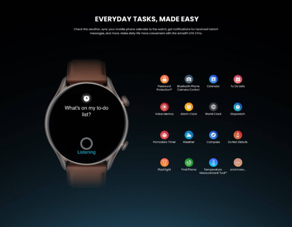 Amazfit GTR 3 Pro Smart Watch - Image 12
