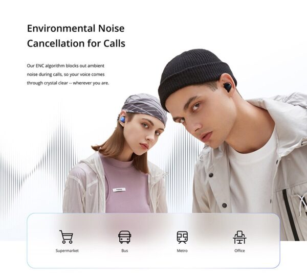 Realme Buds Q2 TWS Bluetooth Dual Earbuds (Black) - Image 3