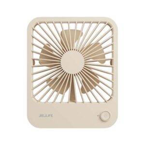 JISULIFE FA26A 4500MAH RECHARGABLE ULTRA THIN DESKTOP FAN