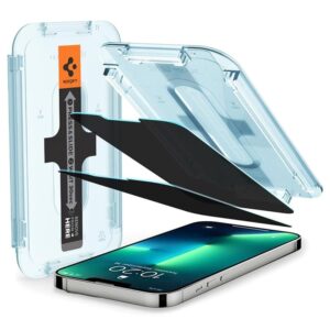 Spigen GlasTR EZ FIT Privacy Tempered Glass Screen Protector for iPhone 13 / 13 Pro / 13 Pro Max-2PCS