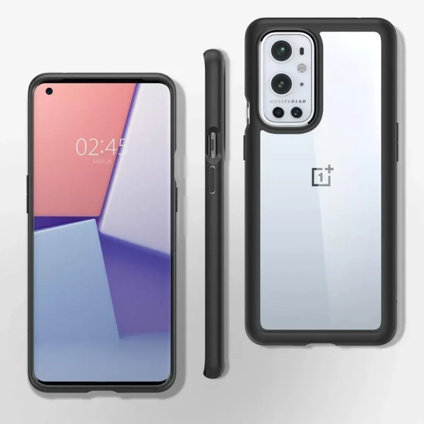 Spigen Ultra Hybrid Case for OnePlus 9 Pro 5G (2021) – Matte Black