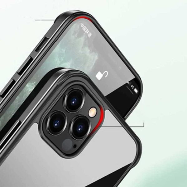 SULADA SHOCKPROOF AVIATION METAL FRAME FROSTED CASE FOR IPHONE 13/13 PRO/13 PRO MAX - Image 4