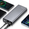 Usams New 100W Pd Cable and Portable Charger Kit 30000mAh Power Bank for Cell Phone and Laptop