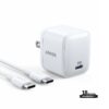 Anker PowerPort Atom PD 1 30W Charger with Type-C Cable (18 Months Official Warranty)