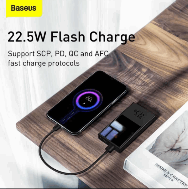 Baseus Super Mini Digital Display Power Bank 10000mAh - Image 2