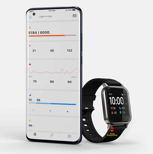 Haylou LS02 HD Screen Smart Watch 2 (Global Version) - Image 2