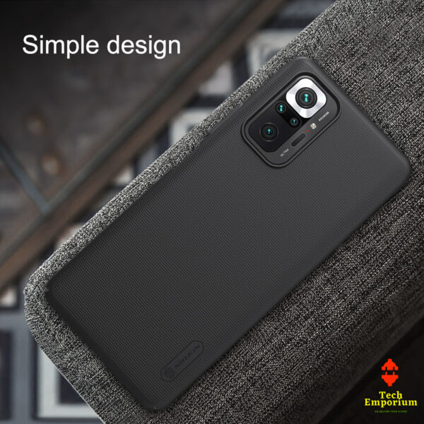 Nillkin Xiaomi Redmi Note 10 Pro Max Frosted Shield Matte Back Cover Case - Image 3