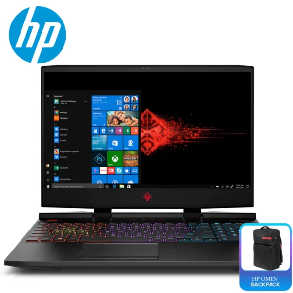 HP Omen 15 Intel® Core™ i7-9750H (2.2 GHz, up to 4.1 GHz, 9 MB cache, 6 cores),16GB RAM,512GB SSD With NVIDIA® GeForce® GTX 1650 (4GB Dedicated)
