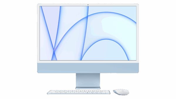 iMac 24Inch(2021) | M1 Chip | 8Core CPU | 8Core GPU | Ram 8GB | SSD 256GB