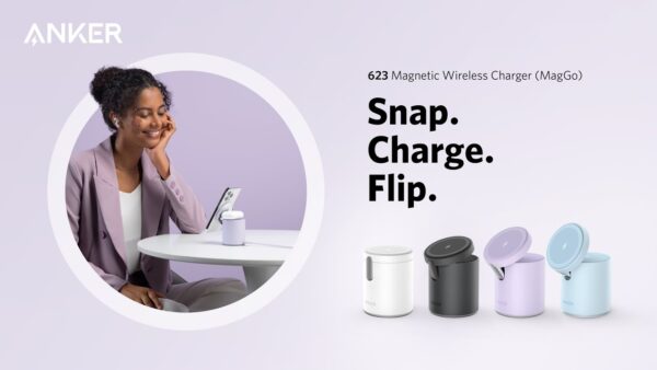 Anker 623 Magnetic Wireless Charger (MagGo) - Image 3