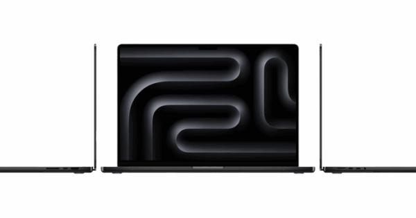 Apple MacBook Pro (Late 2023) Apple M3 Pro 18GB RAM, 512GB SSD 14.2 Inch Liquid Retina XDR Display Space Black Laptop