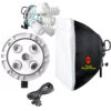 Godox TL-5 5in1 Bulb Head Multi-Holder Tricolor+Light Stand+ softbox 60*60cm Camera Photography Lighting 2pcs Set