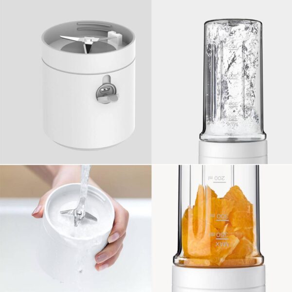Xiaomi Pinlo Portable Juicer Mini Electric USB Rechargeable 350ml - Image 4